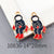 1 Astronaut Space Rocket Star Accessories Alloy Oil Drop Pendant Earrings Bracelet Pendant  New Product