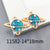 1 Astronaut Space Rocket Star Accessories Alloy Oil Drop Pendant Earrings Bracelet Pendant  New Product