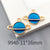 1 Astronaut Space Rocket Star Accessories Alloy Oil Drop Pendant Earrings Bracelet Pendant  New Product