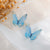 1 PCS/Package 3.5 * 3.7cm Synthetic Resin Butterfly Pendant