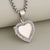 1 PCS/Package 304 Stainless Steel Zircon 18K Gold Plated Book Heart Shape Pendant