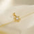 1 PCS/Package Hole 10mm+ Copper Zircon 18K Gold Plated Heart Shape Snowflake Pendant