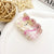 1 PCs New Cute Pink Little Bear Puppy Medium Acetate Grip Suitable For Ladies Daily Matching And Holiday Gifts