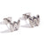 1 Pair Basic Classic Style Letter Plating Stainless Steel 18k Gold Plated Ear Studs