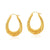 1 Pair Basic Retro Geometric Plating Copper 18k Gold Plated Earrings