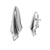 1 Pair Basic Simple Style Classic Style Geometric Solid Color Plating 316L Stainless Steel  18K Gold Plated Ear Studs