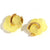 1 Pair Basic Sweet Classic Style Flower Plating Stainless Steel Arylic 18k Gold Plated Drop Earrings