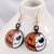 1 Pair Cartoon Style Funny Skull Alloy Drop Earrings