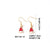 1 Pair Casual Cute Sweet Christmas Tree Santa Claus Christmas Socks Plating 304 Stainless Steel K Gold Plated Drop Earrings