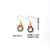 1 Pair Casual Cute Sweet Christmas Tree Santa Claus Christmas Socks Plating 304 Stainless Steel K Gold Plated Drop Earrings