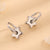 1 Pair Casual Elegant Simple Style Star Polishing Plating Titanium Steel 18k Gold Plated Earrings