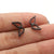 1 Pair Casual Simple Style Butterfly Umbrella Snowflake Asymmetrical Plating Hollow Out Stainless Steel Ear Studs