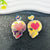 1 Pair Casual Simple Style Geometric Skull Arylic Drop Earrings