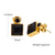 1 Pair Casual Square Plating Inlay Stainless Steel + Zircon Zircon Ear Studs