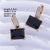 1 Pair Casual Sweet Korean Style Geometric Inlay Copper Zircon Drop Earrings