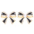 1 Pair Casual Sweet Simple Style Bow Knot Alloy Ear Studs