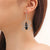 1 Pair Commute Insect Printing Arylic Drop Earrings