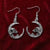 1 Pair Commute Insect Printing Arylic Drop Earrings