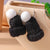 1 Pair Cute Christmas Hat Knit Zinc Alloy Drop Earrings