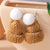 1 Pair Cute Christmas Hat Knit Zinc Alloy Drop Earrings