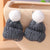 1 Pair Cute Christmas Hat Knit Zinc Alloy Drop Earrings