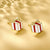 1 Pair Cute Christmas Tree Santa Claus Snowflake Inlay Alloy Rhinestones Ear Studs