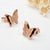 1 Pair Cute Heart Shape Plating Titanium Steel Ear Studs