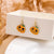 1 Pair Cute Pumpkin Spider Ghost Enamel Alloy Drop Earrings