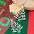 1 Pair Cute Simple Style Christmas Tree Iron Drop Earrings