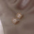 1 Pair Elegant Christmas Tree Plating Copper Ear Studs