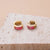 1 Pair Elegant Glam Round Eye Flower Plating Inlay Stainless Steel Zircon 18k Gold Plated Earrings