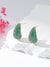 1 Pair Elegant Glam Water Droplets Plating Inlay Copper Rhinestones Ear Studs