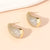 1 Pair Elegant Glam Water Droplets Plating Inlay Copper Rhinestones Ear Studs