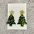 1 Pair Elegant Lady Christmas Tree Star Arylic Drop Earrings