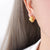 1 Pair Elegant Luxurious Baroque Style Geometric Plating Inlay Stainless Steel Artificial Pearls Rhinestones 18k Gold Plated Earrings