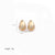 1 Pair Elegant Luxurious Heart Shape Flower Snowflake Polishing Plating Inlay Copper Zircon 18k Gold Plated Ear Studs