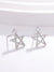 1 Pair Elegant Simple Style Water Droplets Butterfly Plating Inlay Copper Zircon White Gold Plated Ear Studs