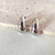 1 Pair Elegant Water Droplets Plating Copper 18k Gold Plated Ear Studs