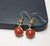 1 Pair Ethnic Style Geometric Copper Inlay Crystal Freshwater Pearl 18k Gold Plated Drop Earrings