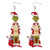 1 Pair Fashion Cartoon Character Carving Arylic Drop Earrings