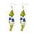 1 Pair Fashion Cartoon Character Carving Arylic Drop Earrings