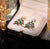 1 Pair Fashion Christmas Tree Plating Inlay Alloy Rhinestones Drop Earrings