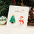 1 Pair Fashion Christmas Tree Santa Claus Snowman Epoxy Soft Clay Ear Studs