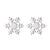 1 Pair Fashion Deer Titanium Steel Ear Studs