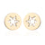 1 Pair Fashion Deer Titanium Steel Ear Studs