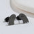 1 Pair Fashion Dog Dinosaur Giraffe 304 Stainless Steel 18K Gold Plated Ear Studs