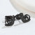 1 Pair Fashion Dog Dinosaur Giraffe Titanium Steel Ear Studs