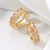 1 Pair Fashion Geometric Copper Inlaid Zircon Earrings