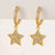 1 Pair Fashion Geometric Plating Copper Zircon Drop Earrings