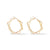 1 Pair Fashion Geometric Plating Stainless Steel Earrings